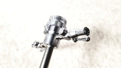 Silver metallic olympus a2181 endoscope sheath with 27fr and multiple articulated joints for surgical use