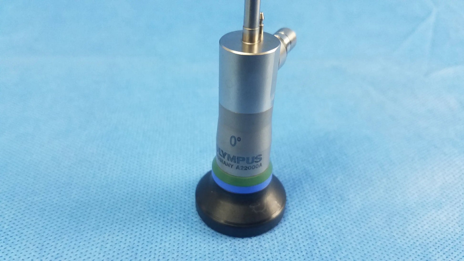 Silver and black olympus a22000a autoclave cystoscope 0 degree endoscope compatible with olympus cystoscopic systems