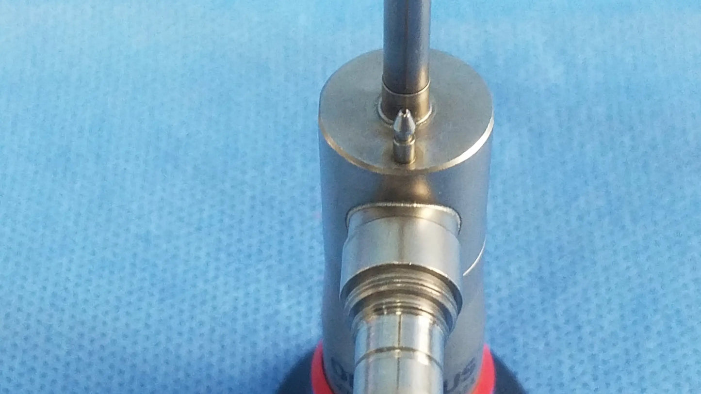 Silver metallic a22002a autoclavable cystoscope with cylindrical threaded body and fine probe compatible olympus cystoscopic systems