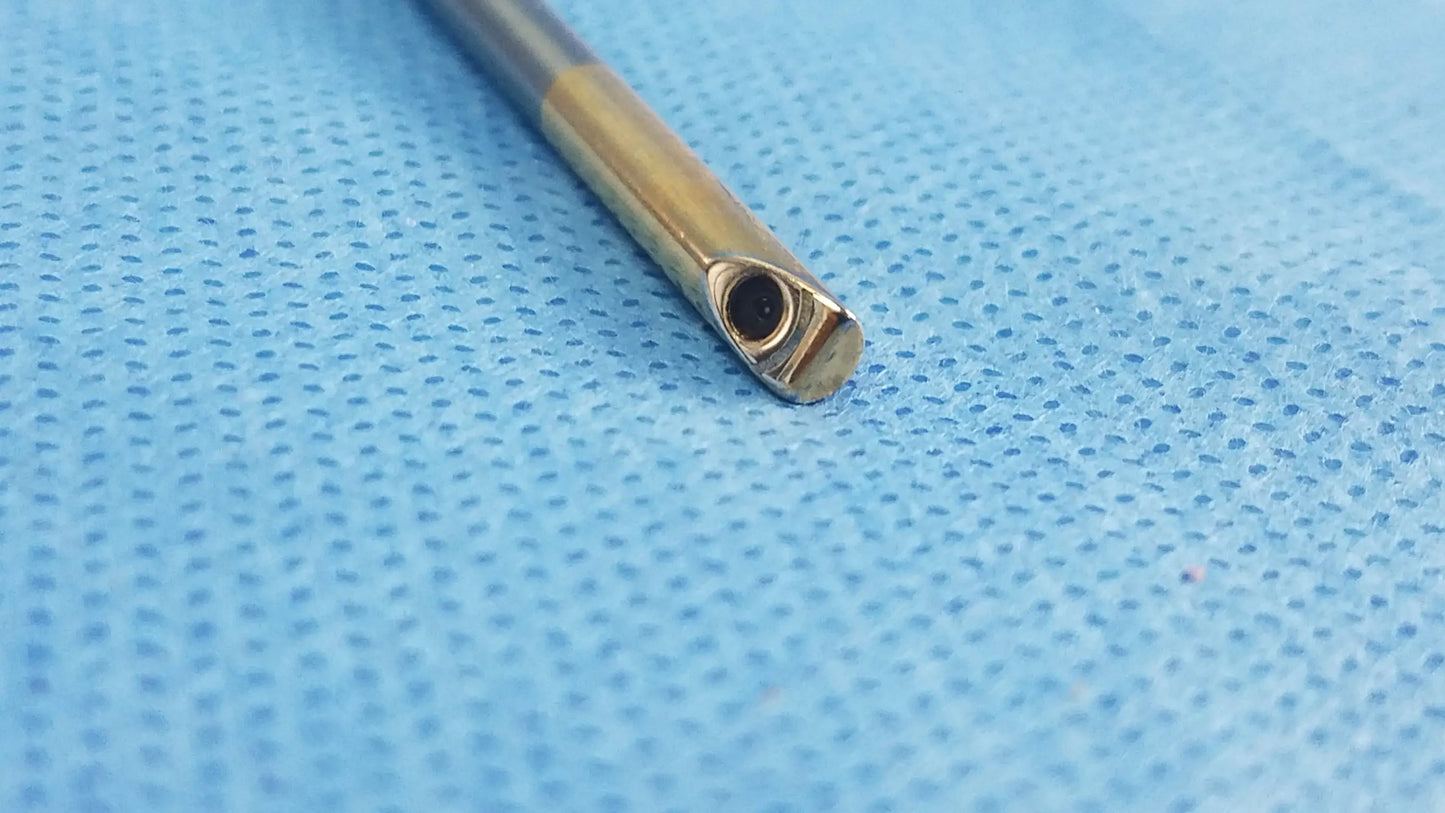 Olympus A22003A rigid scope with gold tip and metallic shaft compatible with Olympus endoscopic systems