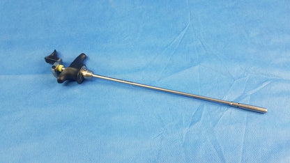 Olympus A22071A visual optical obturator featuring black and metallic ergonomic handle with slender shaft for precise use
