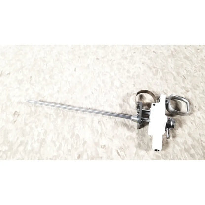 Silver and white Olympus A3176 laparoscopic pediatric Iglesias instrument with slender metallic shaft and ergonomic handle