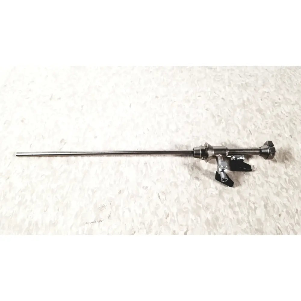 Silver olympus a4764 hysteroscopy sheath 7fr with long slender shaft and articulated joints at handle end