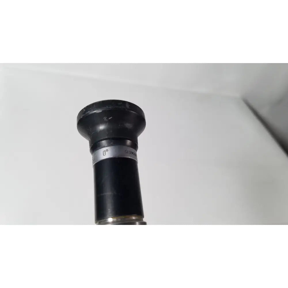 Black cylindrical olympus a5254 10mm laparoscope objective lens with silver ring marked 0 degree german model