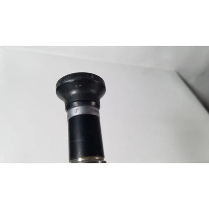 Black cylindrical olympus a5254 10mm laparoscope objective lens with silver ring marked 0 degree german model