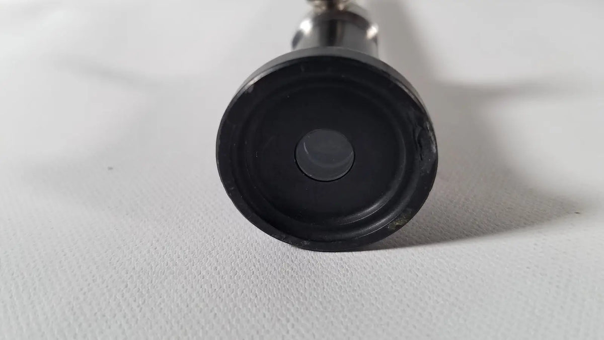 Black rubber camera lens cap with central circular indentation for olympus a5254 10mm laparoscope product