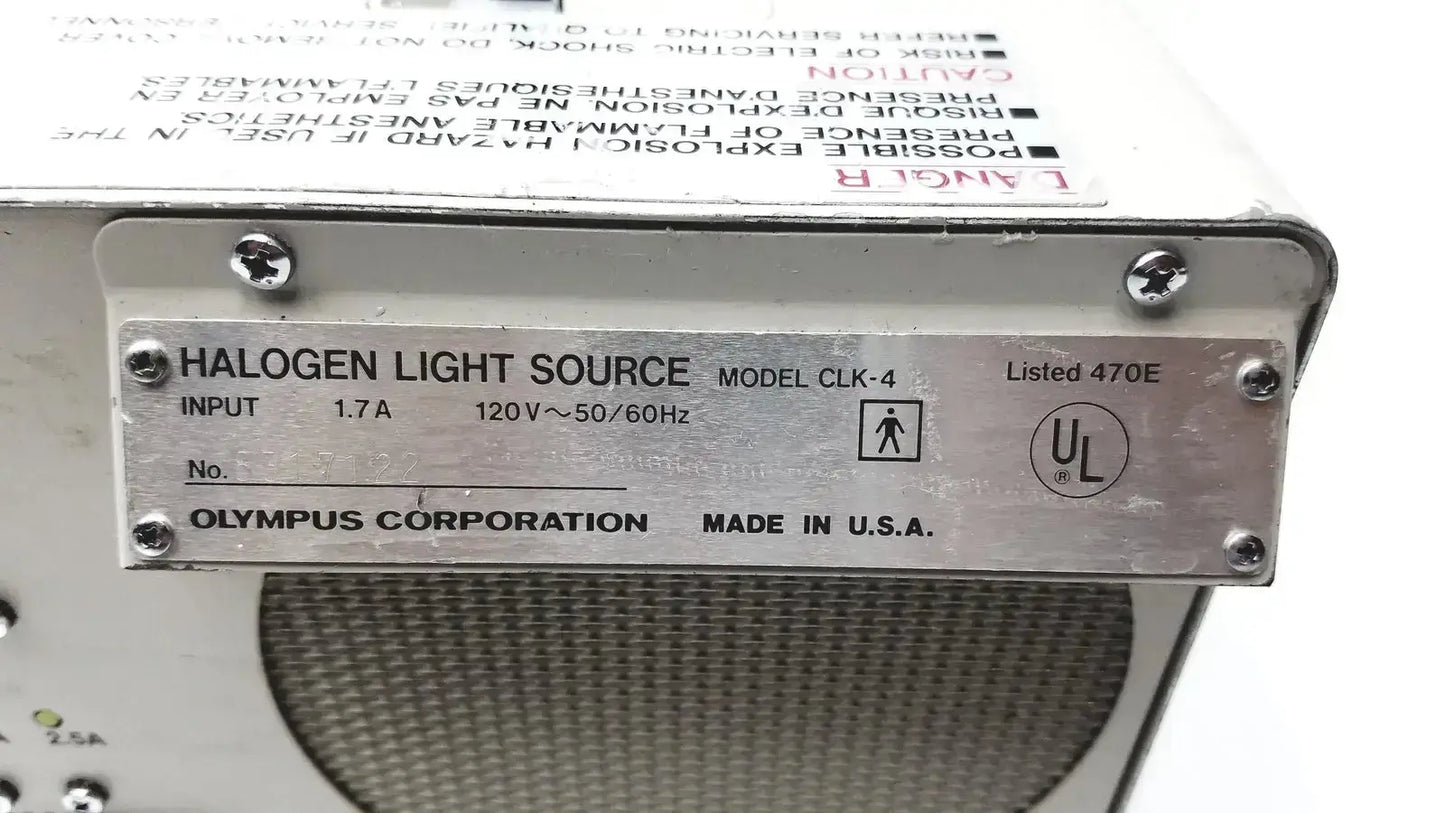 Olympus CLK-4 Halogen Light Source Halogen Light Source, second-hand product photo 5