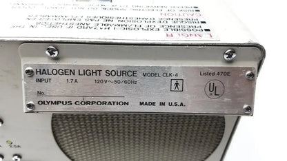 Olympus CLK-4 Halogen Light Source Halogen Light Source, second-hand product photo 5
