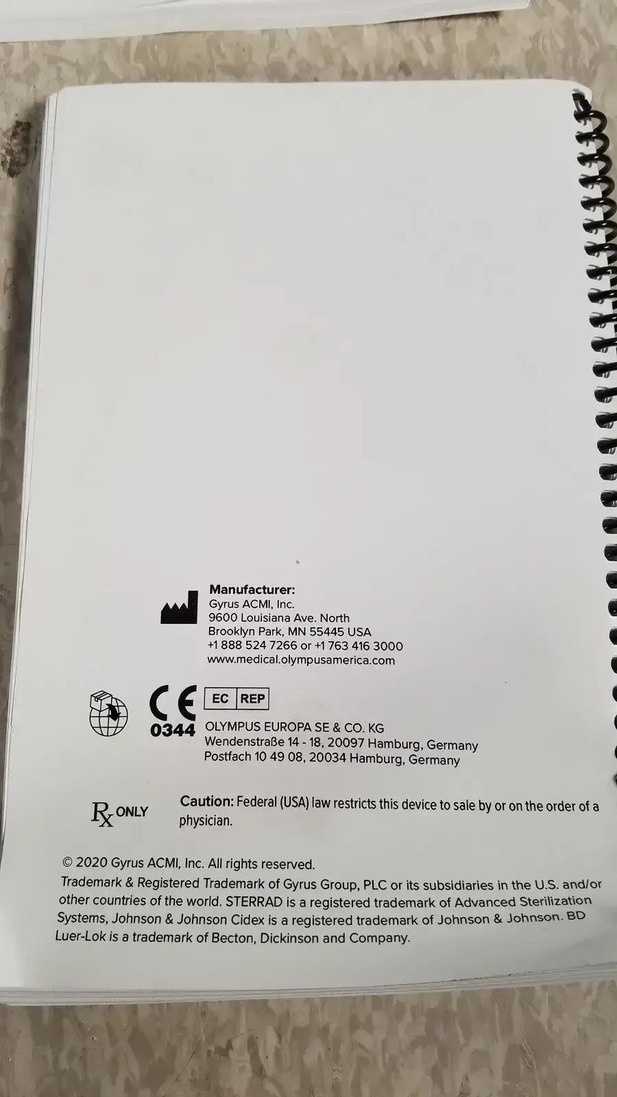 Olympus Diego Elite Ref MDCONS100 Medical Equipment Part, second-hand product photo 16