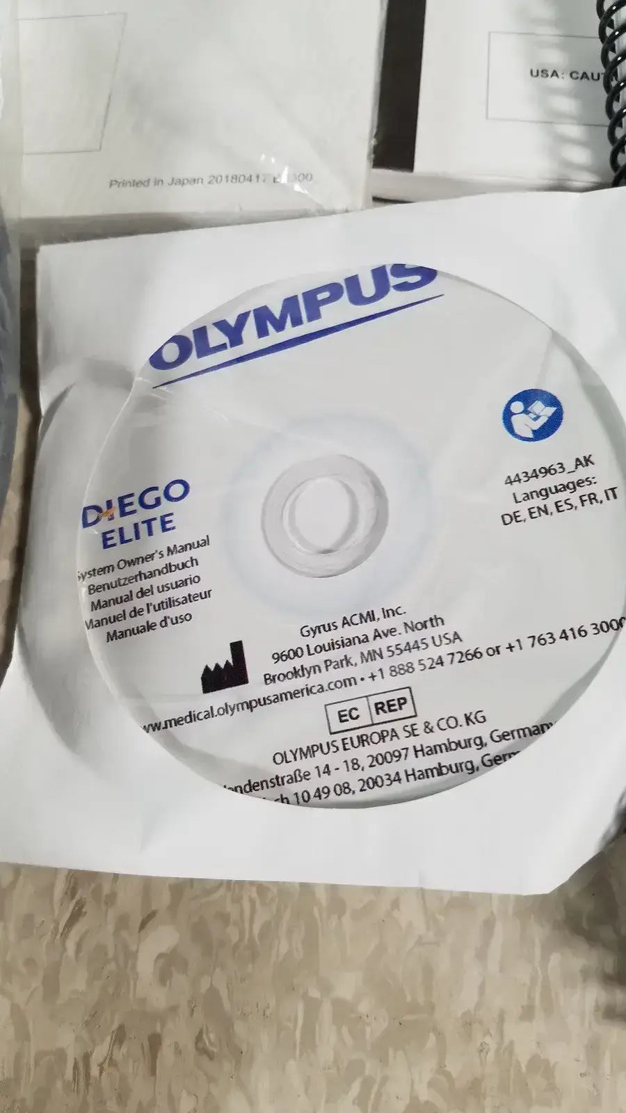 Olympus Diego Elite Ref MDCONS100 Medical Equipment Part, second-hand product photo 13