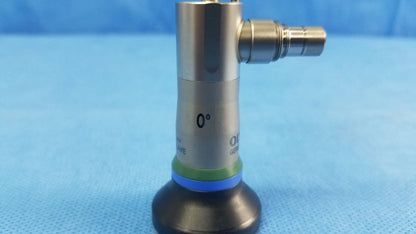 Silver surgical a22000a autoclave cystoscope with black base green-blue ring engraved markings compatible olympus cystoscopic