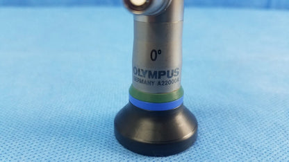 Olympus Germany a22000a 0 degree autoclave cystoscope with metallic body and black rubber base compatible olympus cystoscopic systems