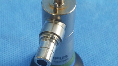 Silver metallic autoclave cystoscope with threaded connection engraved ipus a52000a compatible olympus cystoscopic use