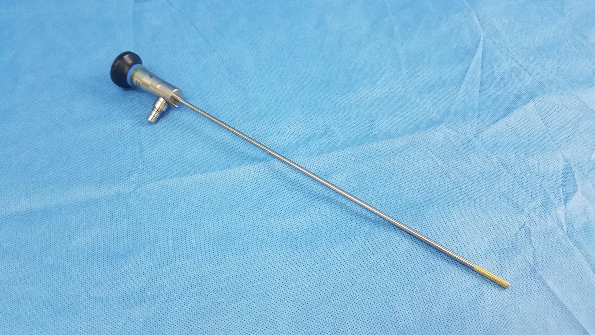 Silver surgical Olympus Germany A22000A 0° degree autoclave cystoscope with black rubber handle compatible Olympus cystoscopic