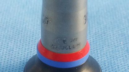 Gray metallic socket wrench with red and blue grip bands for compatible olympus cystoscopic systems a22002a autoclave cystoscope
