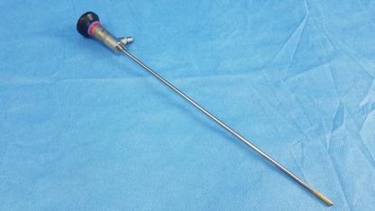 Metallic olympus a22002a 30 degree autoclave cystoscope with black and red handle compatible with olympus cystoscopic systems