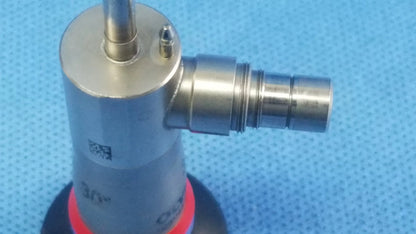 Silver metallic a22002a autoclave cystoscope with cylindrical body and threaded port compatible olympus cystoscopic systems