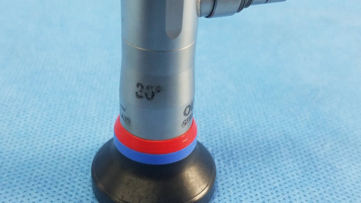 Silver surgical light with red and blue rings compatible with olympus cystoscopic systems a22002a autoclave cystoscope