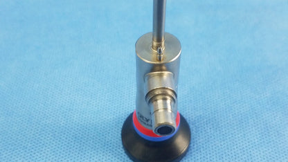 Silver metallic olympus germany a22002a 30 degree autoclave cystoscope with threaded connectors for compatible cystoscopic systems