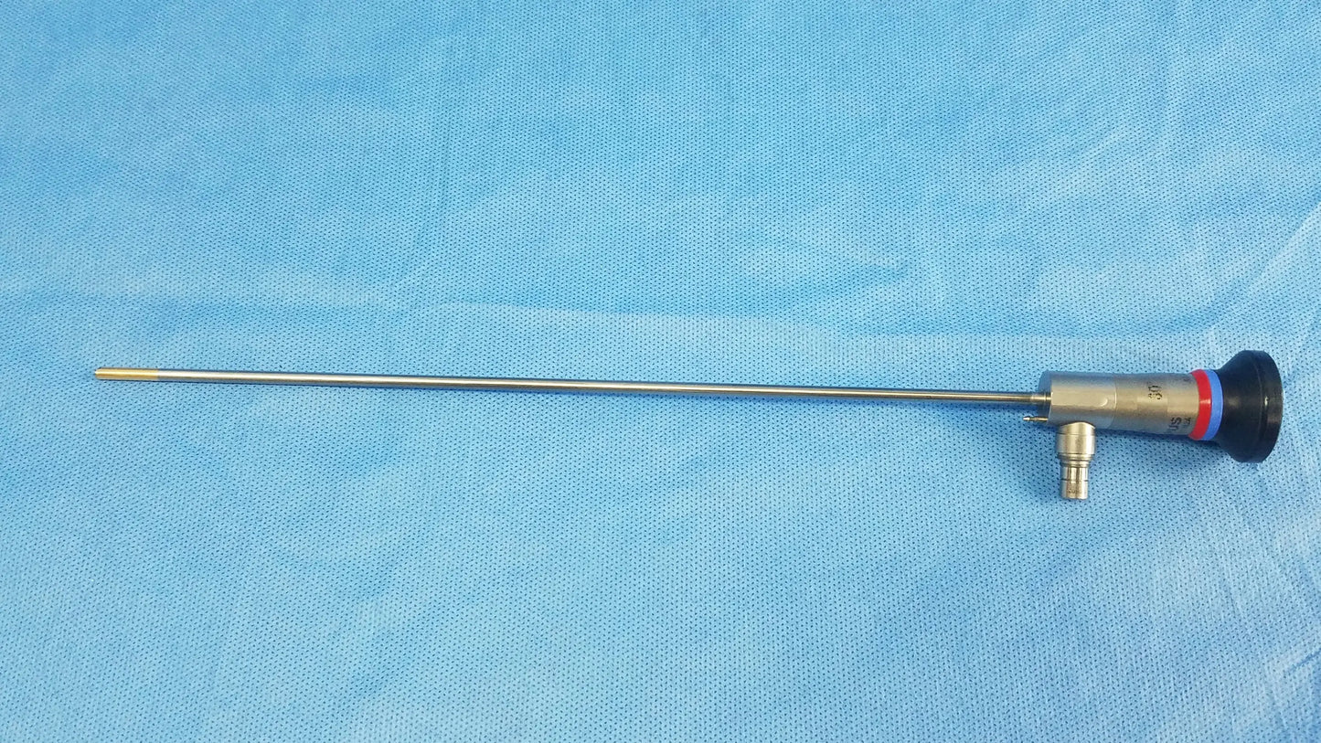 Silver surgical endoscope with black red and blue capped tip compatible olympus cystoscopic a22002a for cystoscopic systems