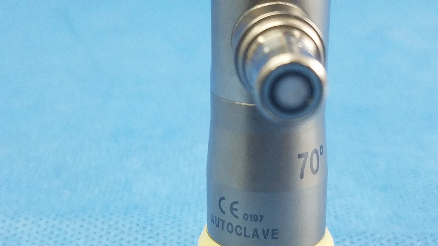 Silver metallic olympus endoscopic a22003a rigid telescope with 70 degree engraved markings and autoclaye brand name