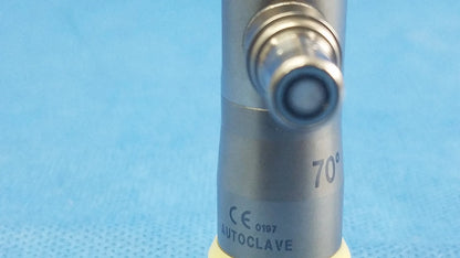 Silver metallic olympus endoscopic a22003a rigid telescope with 70 degree engraved markings and autoclaye brand name