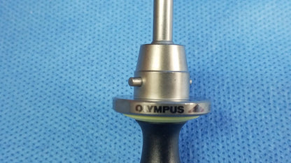 Olympus Germany A22081A standard obturator with metallic silver shaft and black handle compatible Olympus instrument component