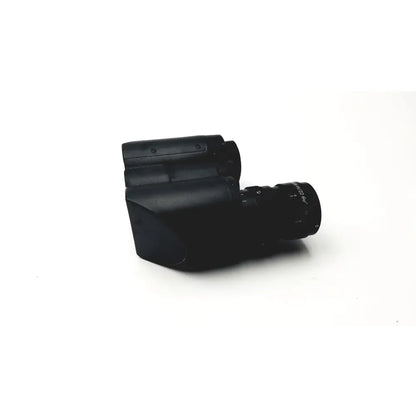 Black matte-finish olympus japan microscope head wh10x-h/22 with visible brand inscription on the barrel