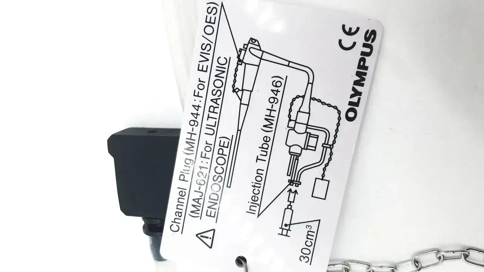 Olympus MAJ-621 Ultrasonic Endoscope Channel Plug MH-944 Endoscope Parts, second-hand product photo 7