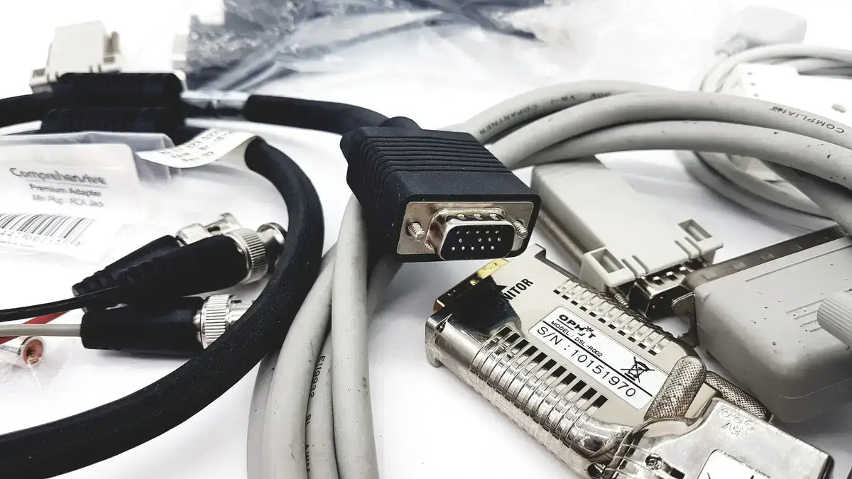 Olympus MB-677 BNC Video Cable With Ophit DSL-R002 and Extras Full BAG Video Cable, second-hand product photo 12