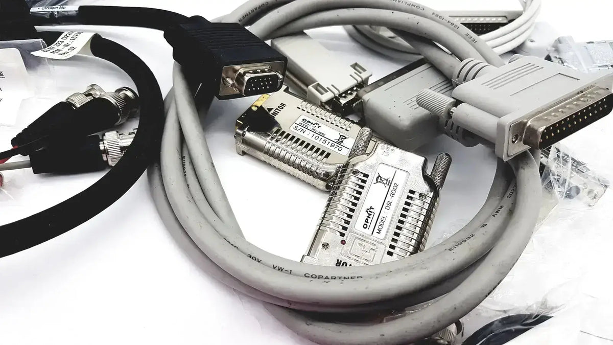 Olympus MB-677 BNC Video Cable With Ophit DSL-R002 and Extras Full BAG Video Cable, second-hand product photo 16