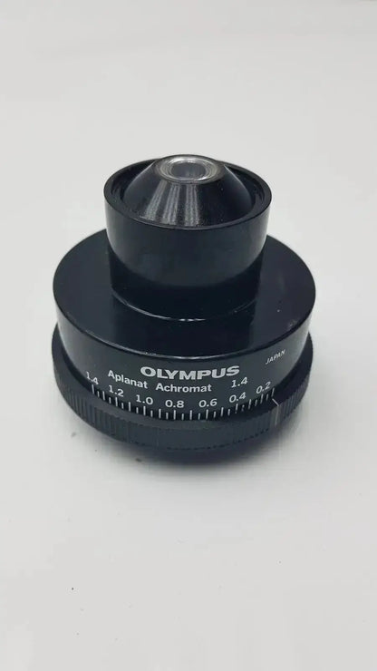 Olympus Microscope Condenser Aplanat Achromat 1.4 Microscope Condenser, second-hand product photo 1