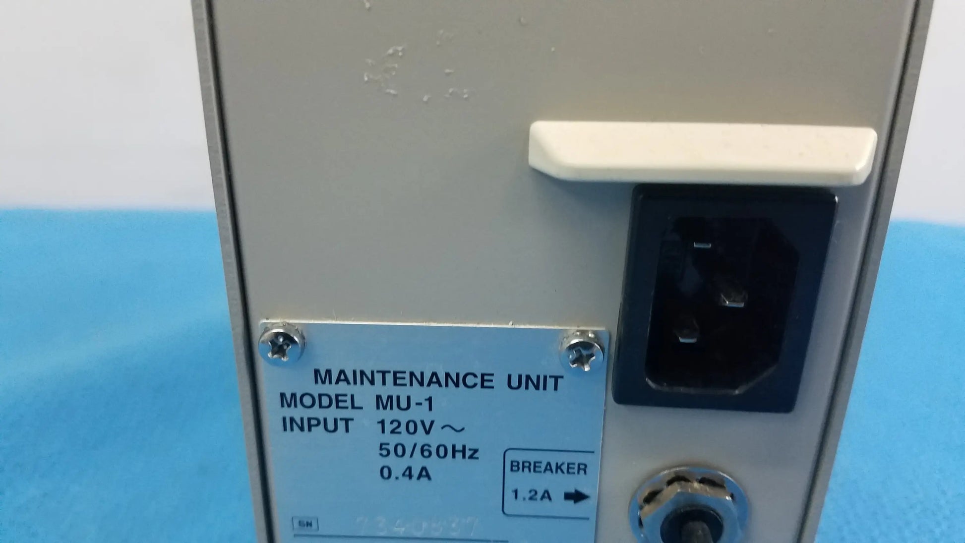 Olympus MU-1 Maintenance Unit Leakage Tester Maintenance Unit, second-hand product photo 9