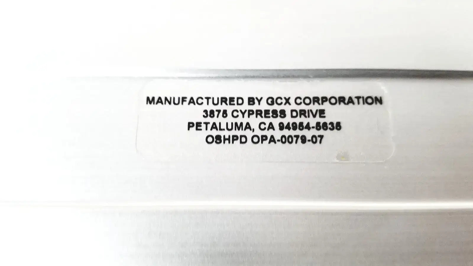 Olympus Oem Seismic 19"/48 5cm Wall Channel With Hardware OL-0014-10 Wall Channel, second-hand product photo 7