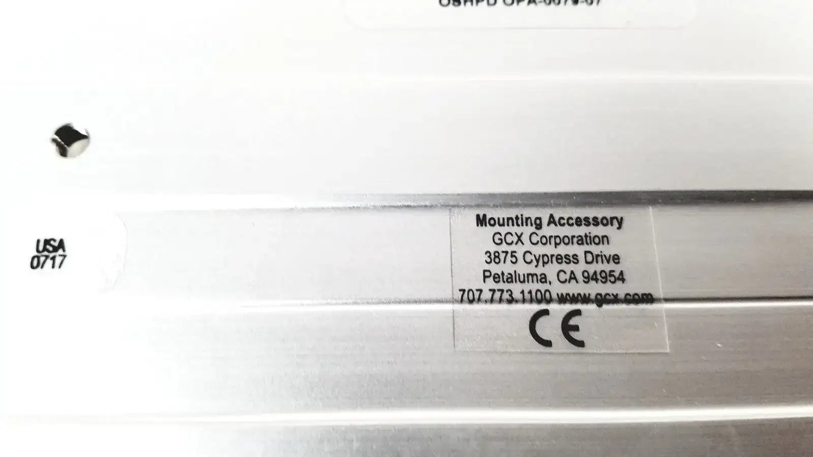 Olympus Oem Seismic 19"/48 5cm Wall Channel With Hardware OL-0014-10 Wall Channel, second-hand product photo 8