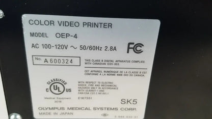 Olympus OEP-4 HDTV Color Video Printer Medical Video Printer, second-hand product photo 8