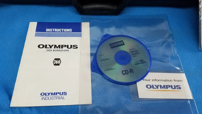 Olympus OES F050-24-000-55 Industrial Borescope Endoscope Kit w/Case Industrial Borescope Endoscope Kit, second-hand product photo 4