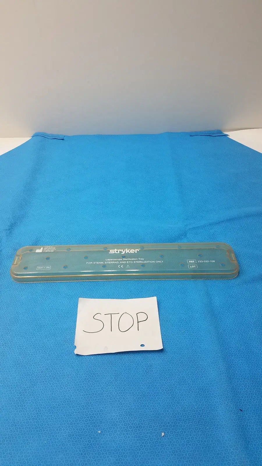 Olympus Polyvac Endoscope Sterilization Tray Lid – Replacement Part – Used Endoscope Sterilization Tray Lid, second-hand product photo 3