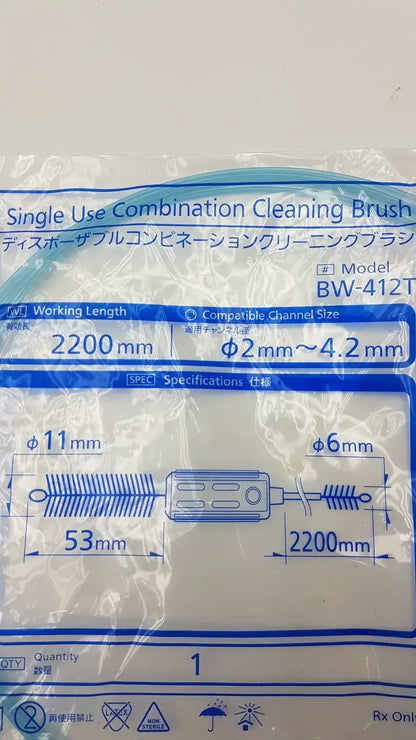 Olympus Single Use Combination Cleaning Brush BW-412T Endoscope Cleaning Brush, second-hand product photo 6