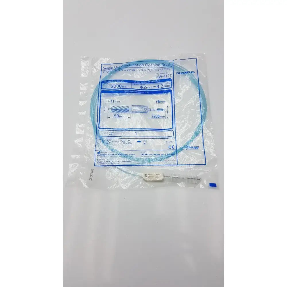 Olympus Single Use Combination Cleaning Brush BW-412T Endoscope Cleaning Brush, second-hand product photo 2