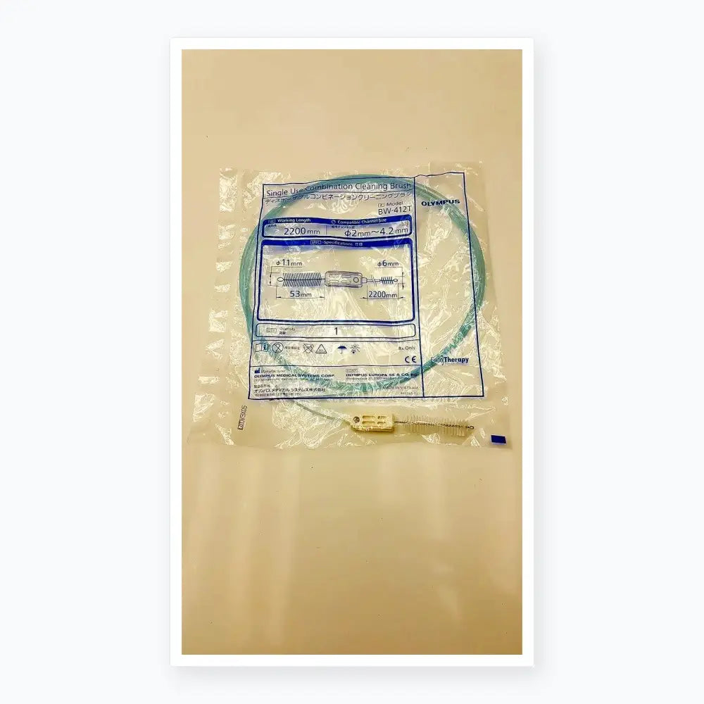 Olympus Single Use Combination Cleaning Brush BW-412T Endoscope Cleaning Brush, second-hand product photo 2