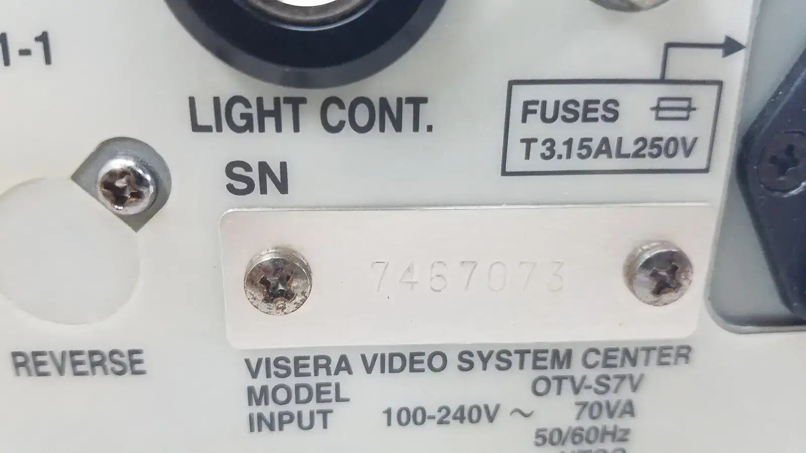 Olympus Visera OTV-S7 Video System Center Video System Center, second-hand product photo 12