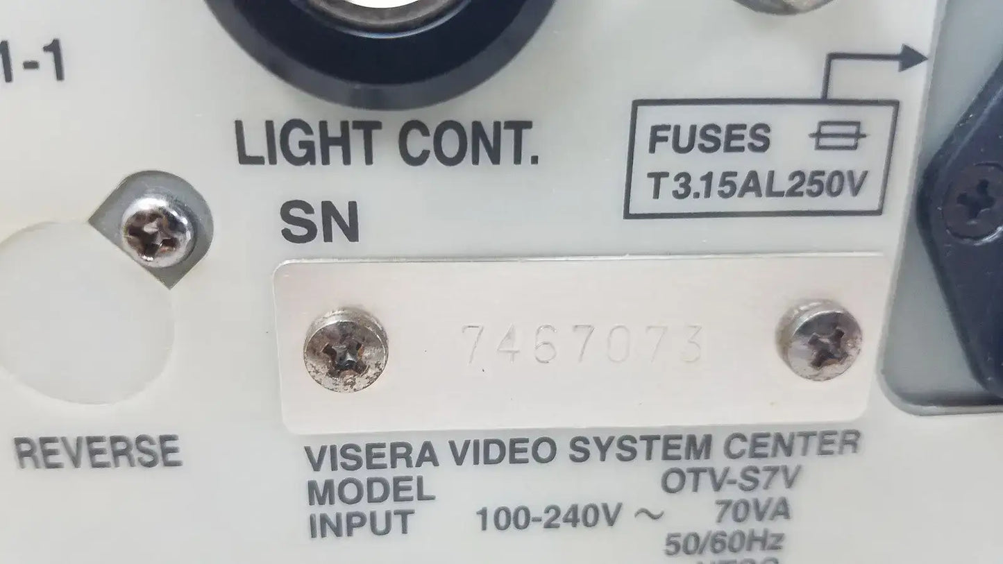 Olympus Visera OTV-S7 Video System Center Video System Center, second-hand product photo 12