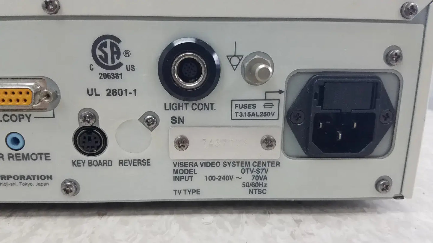 Olympus Visera OTV-S7 Video System Center Video System Center, second-hand product photo 11