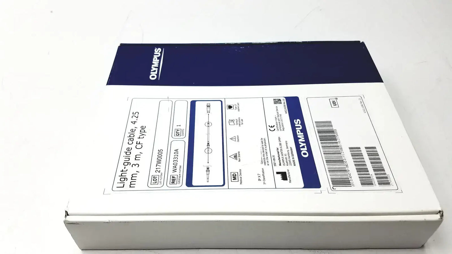OLYMPUS WA03310A Light Guide Cable, 4.25 mm, 3m, CF Type Endoscopy Light Guide Cable, as-is (for parts) product photo 6