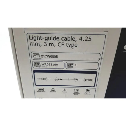 OLYMPUS WA03310A Light Guide Cable, 4.25 mm, 3m, CF Type Endoscopy Light Guide Cable, as-is (for parts) product photo 7