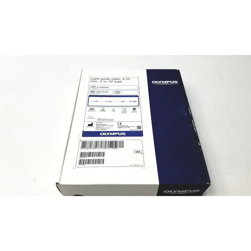 OLYMPUS WA03310A Light Guide Cable, 4.25 mm, 3m, CF Type Endoscopy Light Guide Cable, as-is (for parts) product photo 1