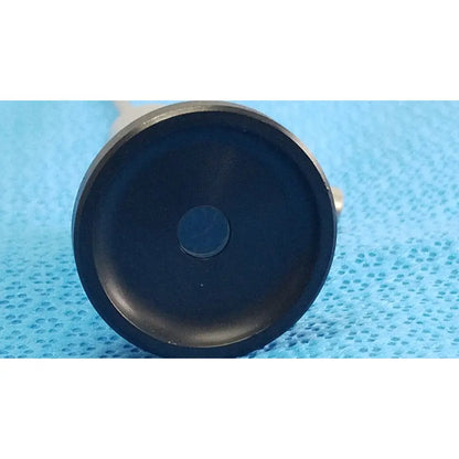 Black circular rubber base with central indentation for olympus wa96201a autoclavable ent sinuscope endoscope back side