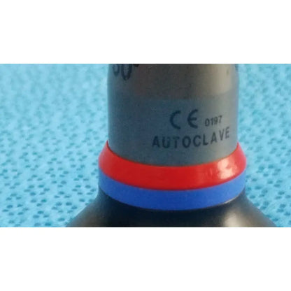 Gray autoclavable ent sinuscope wa96201a with red and blue bands for medical endoscopic use by olympus