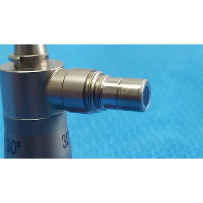 Silver metallic olympus wa96201a autoclavable ent sinuscope with cylindrical body and threaded connector for endoscopy